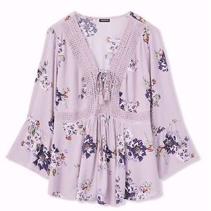 Floral Babydoll Top